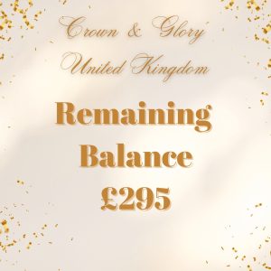 Crown & Glory UK - Remaining Balance